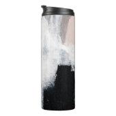Abstract schilderen. Handgeschilderd trendy kunstw Thermosbeker (Geroteerd rechts)