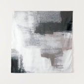 Abstract schilderen. Handgeschilderd trendy kunstw Wandkleed (Voorkant (horizontaal))