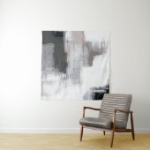 Abstract schilderen. Handgeschilderd trendy kunstw Wandkleed (In situ)