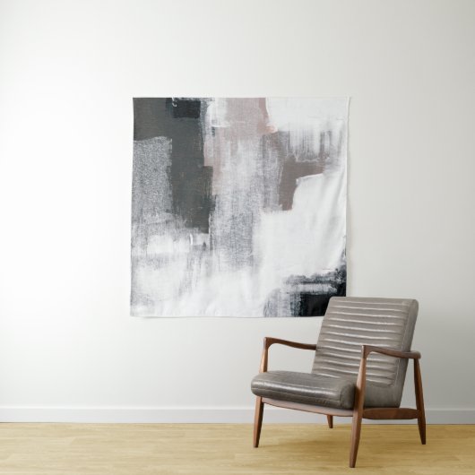 Abstract schilderen. Handgeschilderd trendy kunstw Wandkleed (In situ)