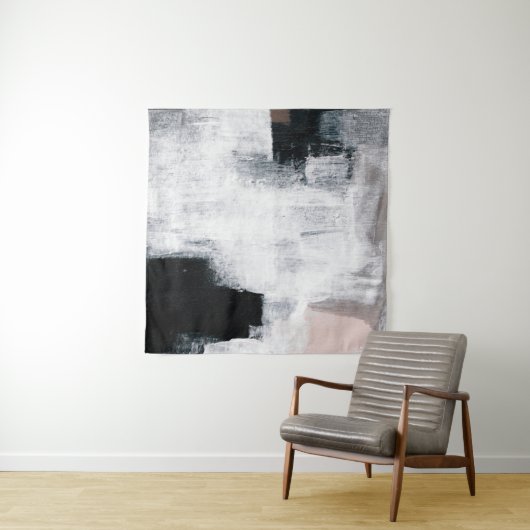 Abstract schilderen. Handgeschilderd trendy kunstw Wandkleed (In Situ (horizontaal))