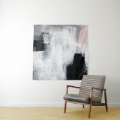 Abstract schilderen. Handgeschilderd trendy kunstw Wandkleed (In situ)