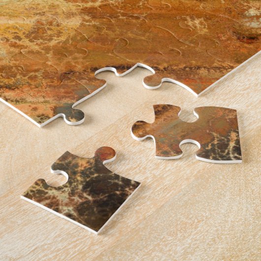 Abstract schilderen Jigzaag Puzzle Legpuzzel (Zijkant)