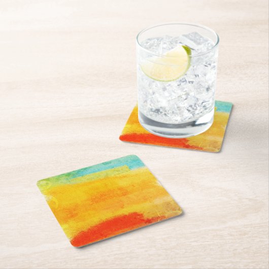  Abstract schilderen Kartonnen Onderzetters (Insitu)