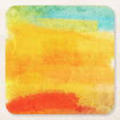 Abstract schilderen Kartonnen Onderzetters (Voorkant)