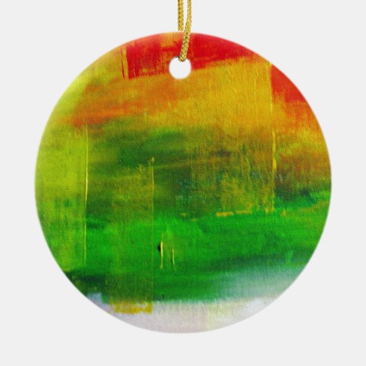 Abstract schilderen keramisch ornament (Voorkant)