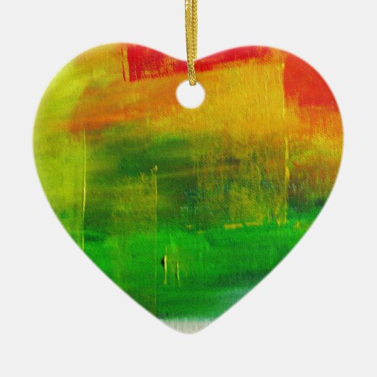 Abstract schilderen keramisch ornament (Voorkant)