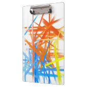 Abstract schilderen | Kleurenverfpenseel #3 Klembord (Links)