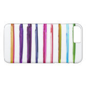 Abstract schilderen | Kleurrijke verfpenseelstreke Case-Mate iPhone Case (Achterkant (Horizontaal))