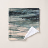 Abstract Schilderen Kust Boho Badhanddoek Set Bad Handdoek (Wasdoekje)