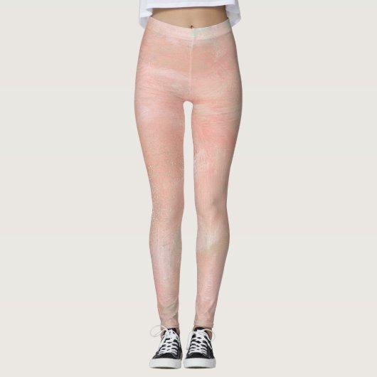 Abstract schilderen leggings (Voorkant)