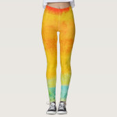  Abstract schilderen Leggings (Voorkant)