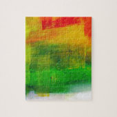 Abstract schilderen legpuzzel (Verticaal)