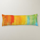 Abstract schilderen Lichaamskussen (Achterkant)