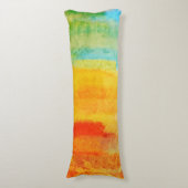 Abstract schilderen Lichaamskussen (Voorkant Verticaal)