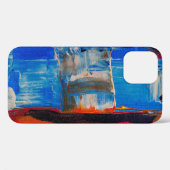 Abstract schilderen met geordende kleur Case-Mate iPhone case (Achterkant (horizontaal))
