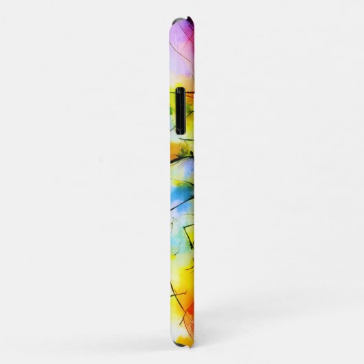 Abstract schilderen met regenboogkleuren. Case-Mate iPhone case (Achterkant/rechts)