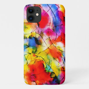 Abstract schilderen met regenboogkleuren. Case-Mate iPhone case