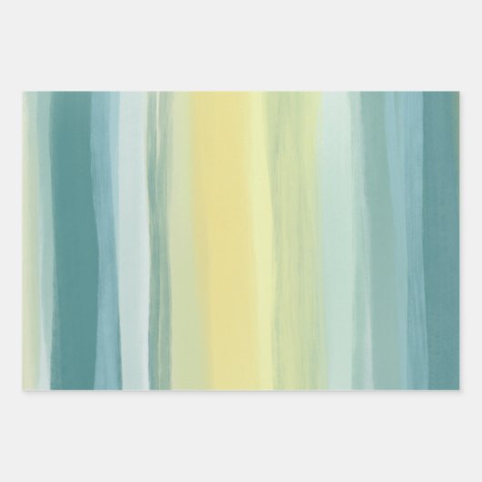 Abstract schilderen met verschillende kleuren inpakpapier vel (Voorkant 3)