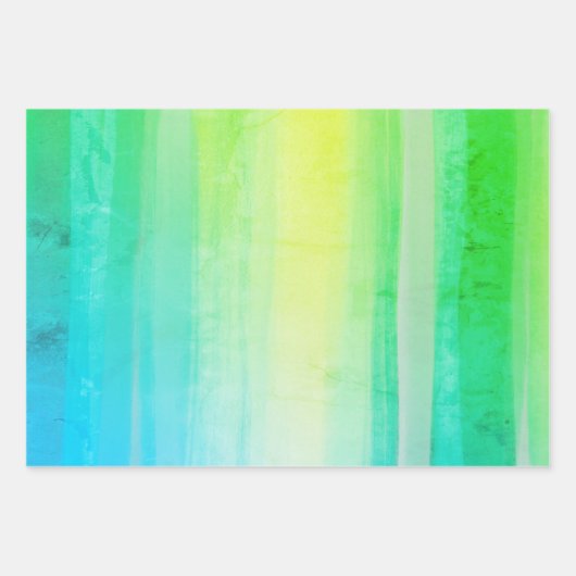 Abstract schilderen met verschillende kleuren inpakpapier vel (Voorkant 2)