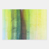 Abstract schilderen met verschillende kleuren inpakpapier vel (Voorkant)