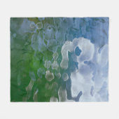 Abstract schilderen op beton. 2d illustratie. Va Fleece Deken (Voorkant (Horizontaal))