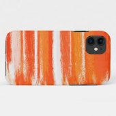 Abstract schilderen | Oranje wit Abstract artikel Case-Mate iPhone Case (Achterkant (horizontaal))