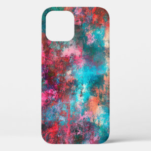 Abstract schilderen. Penseelstreken, verfvlekken. Case-Mate iPhone Case