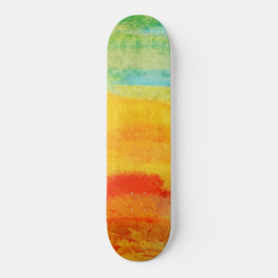 Abstract schilderen Persoonlijk Skateboard