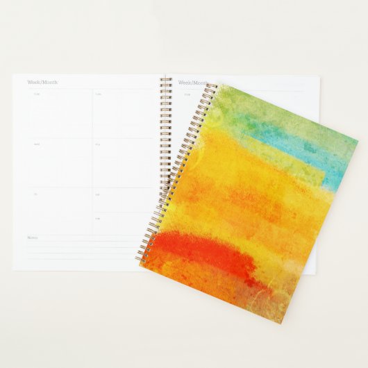 Abstract schilderen Planner (Display)