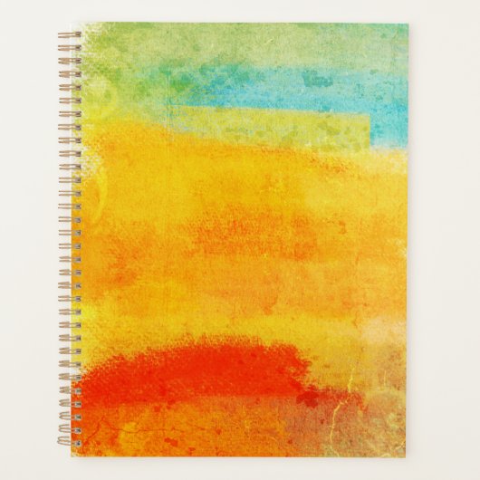 Abstract schilderen Planner (Voorkant)