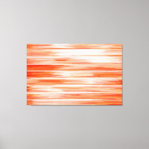 Abstract schilderen   Retro Oranje18 Canvas Afdruk