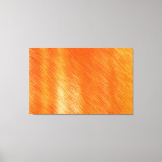 Abstract schilderen | Retro-Sinaasappel 17 Canvas Afdruk (Voorkant)
