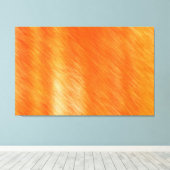 Abstract schilderen | Retro-Sinaasappel 17 Canvas Afdruk (Insitu (Houten vloer))