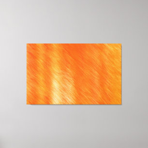 Abstract schilderen   Retro-Sinaasappel 17 Canvas Afdruk