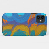 Abstract schilderen | Retrokleuren 15 Case-Mate iPhone Case (Achterkant (horizontaal))