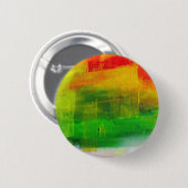 Abstract schilderen ronde button 5,7 cm (Voorkant /achterkant)