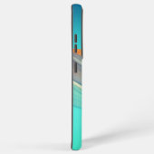 Abstract schilderen samsung galaxy hoesje (Rechterkant)