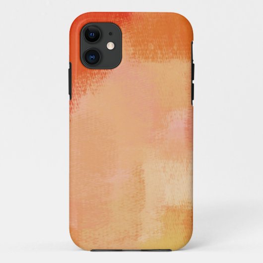 Abstract schilderen | Sinaasappel 21 Case-Mate iPhone Case (Achterkant)