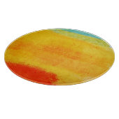 Abstract schilderen Snijplank (Hoek)