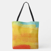 Abstract schilderen Tote Bag (Achterkant)