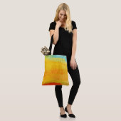 Abstract schilderen Tote Bag (Op model)