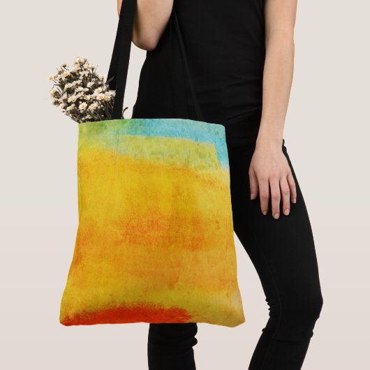 Abstract schilderen Tote Bag (Dichtbij)