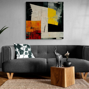 Abstract schilderen "Tropische trillingen". Canvas Afdruk