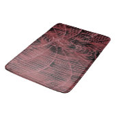 Abstract schilderen van een magenta roze kobweb badmat (Gekanteld)