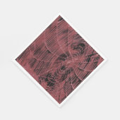 Abstract schilderen van een magenta roze kobweb servet (Hoek)