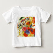 Abstract schilderen van Kandinsky Black Strokes (Voorkant)