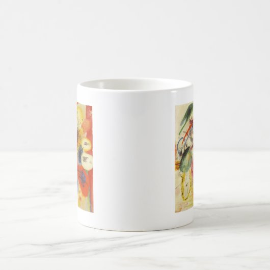 Abstract schilderen van Kandinsky Black Strokes Koffiemok (Center)