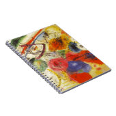 Abstract schilderen van Kandinsky Black Strokes Notitieboek (Rechterzijde)