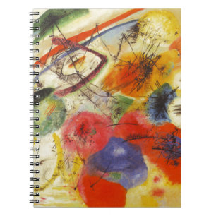 Abstract schilderen van Kandinsky Black Strokes Notitieboek